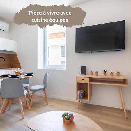 Origan * Cosy * Linge Hotelier * Fibre * Calme La Destrousse Exterior photo